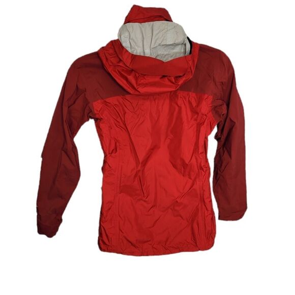 MARMOT jacket burgundy red precip eco packable coat M - Picture 3 of 17